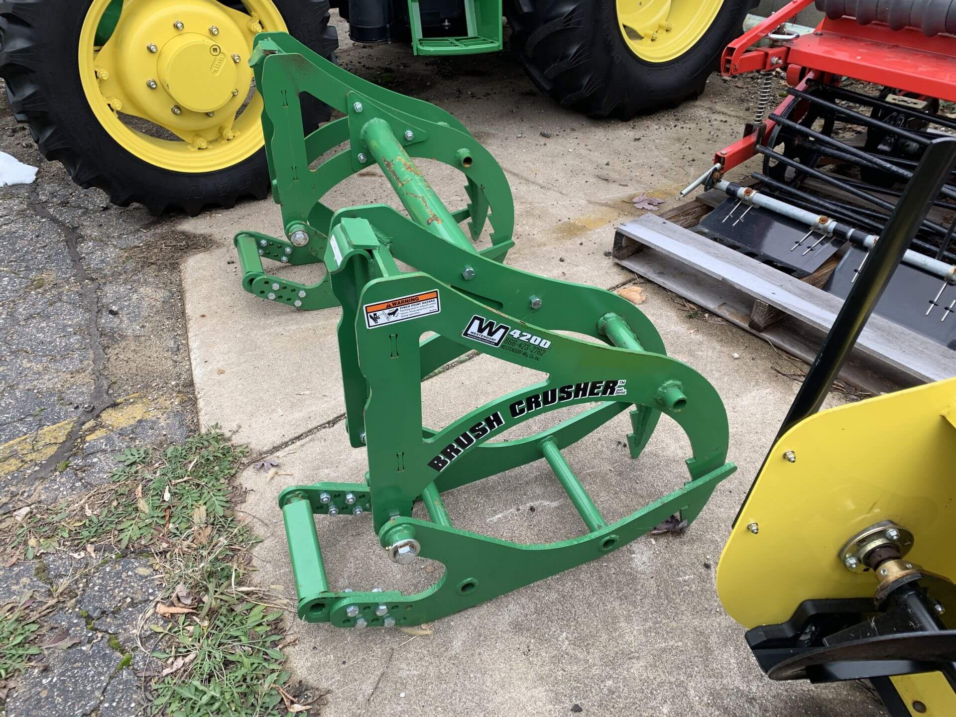 Brush Crusher BC-4200 For John Deere Tractors