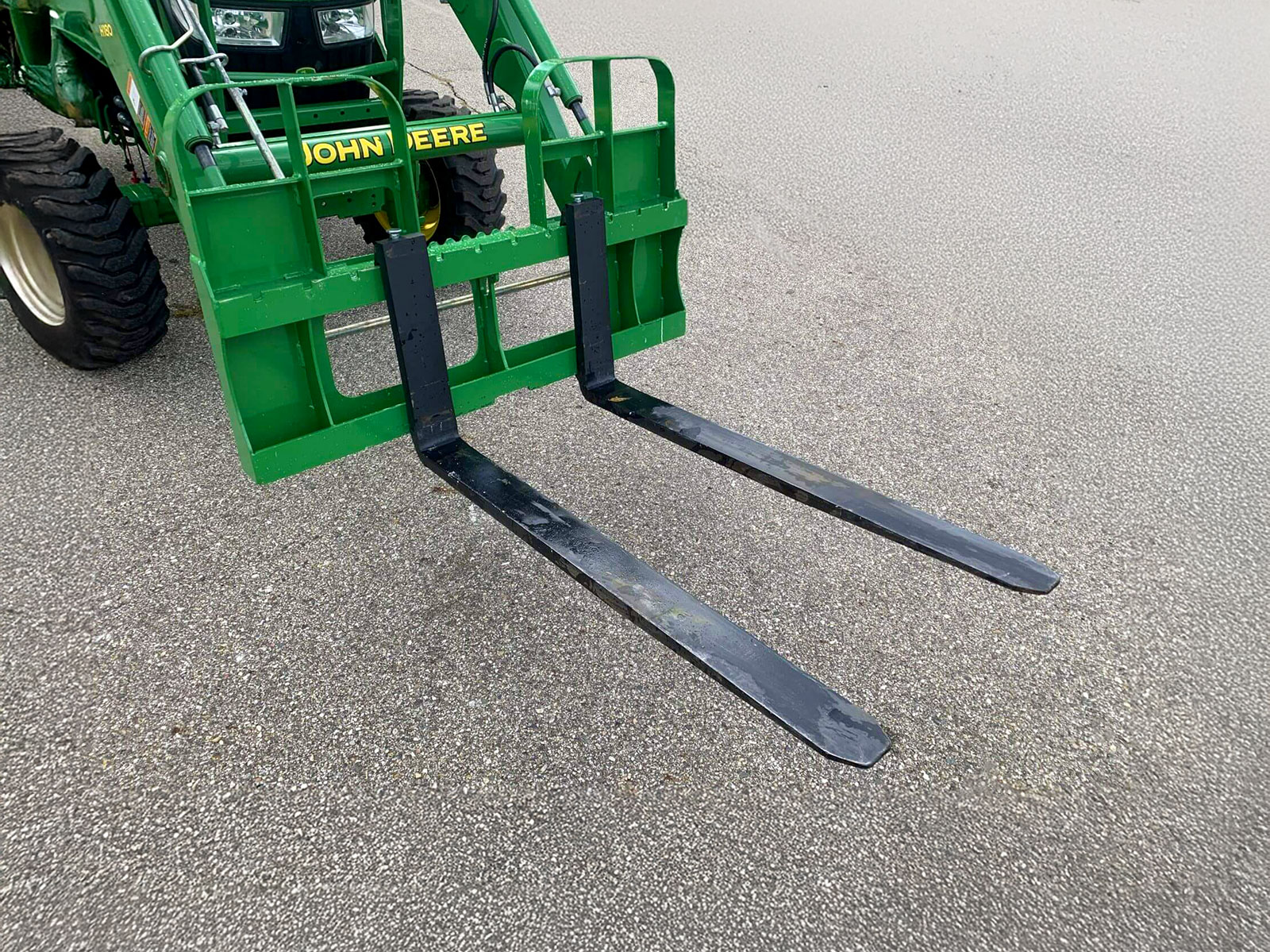 HLA 5,500 lb Rated Pallet Forks for Tractors