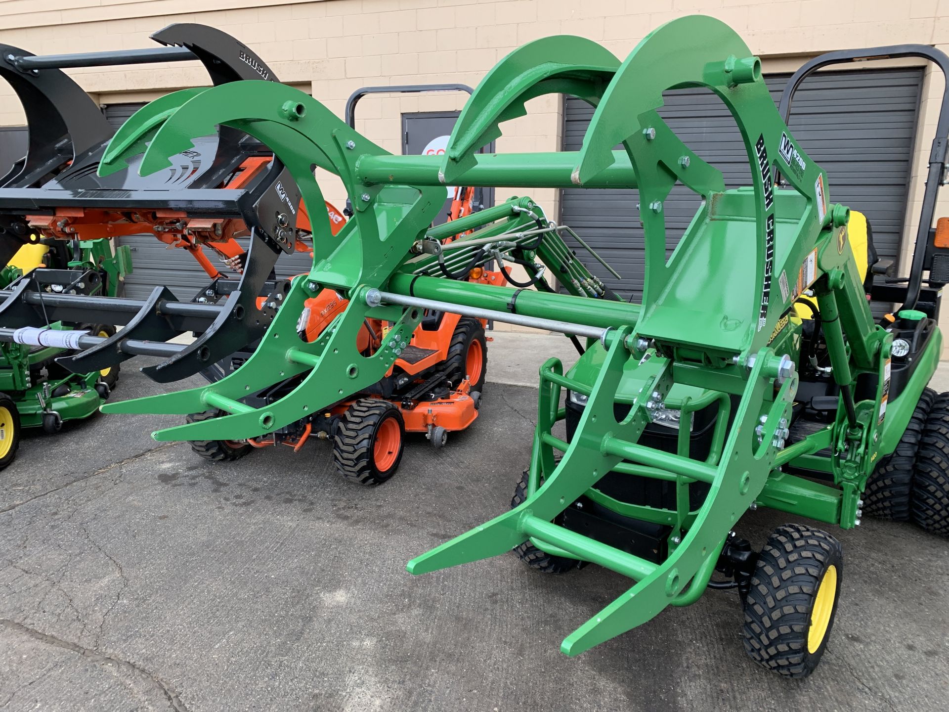 Mechanical Grapple For John Deere Tractors