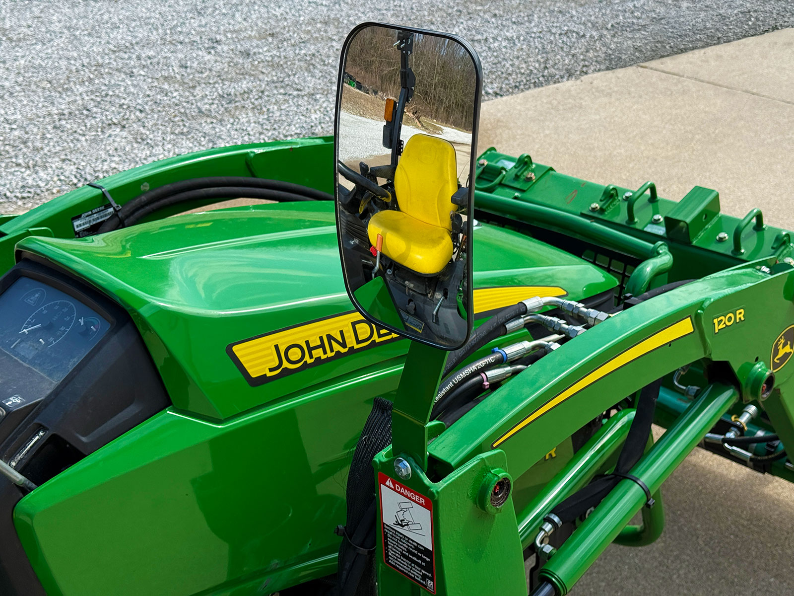 Rear View Mirror For Tractor