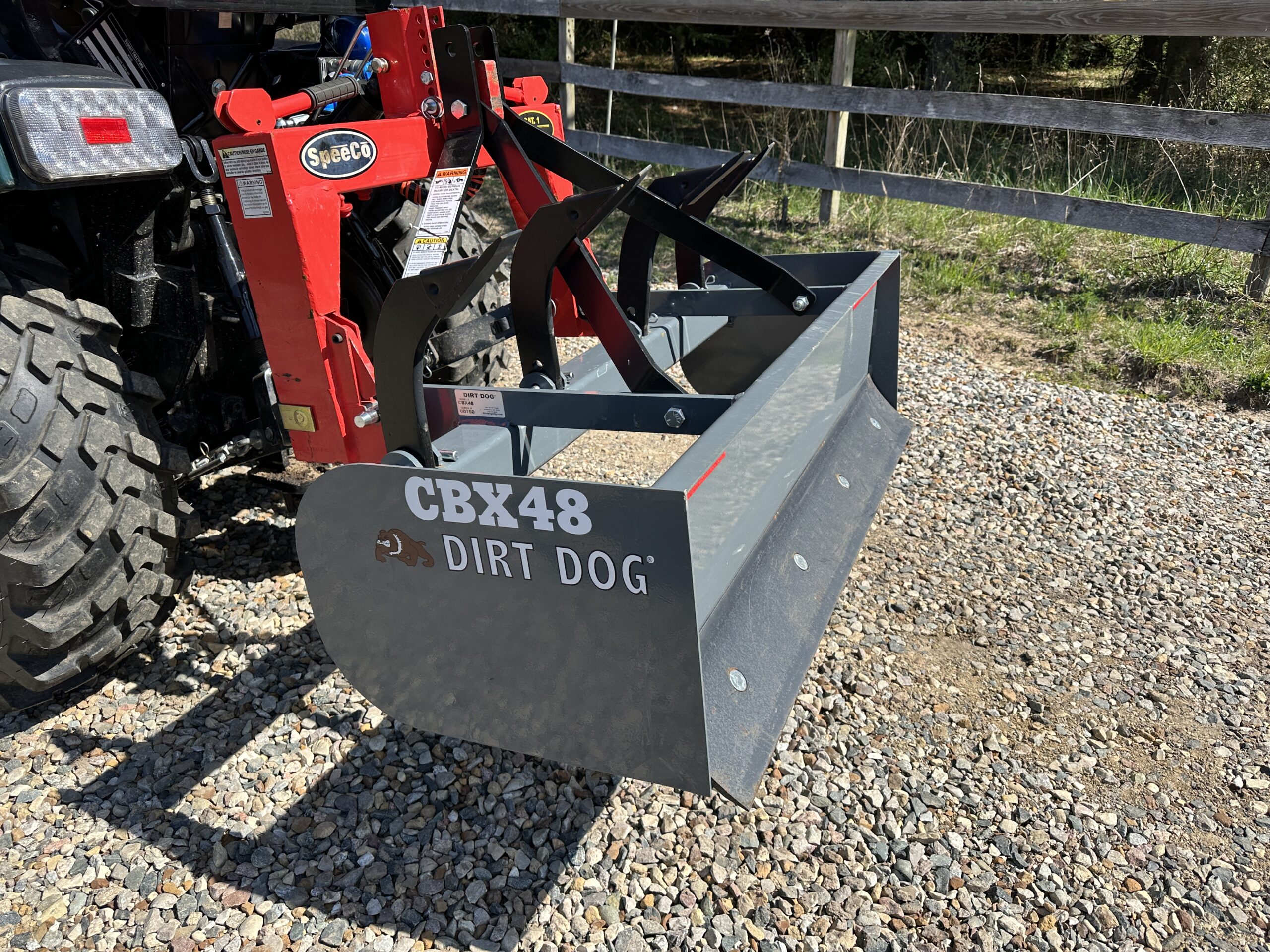 48" Box Blade For Sale By Good Works Tractors