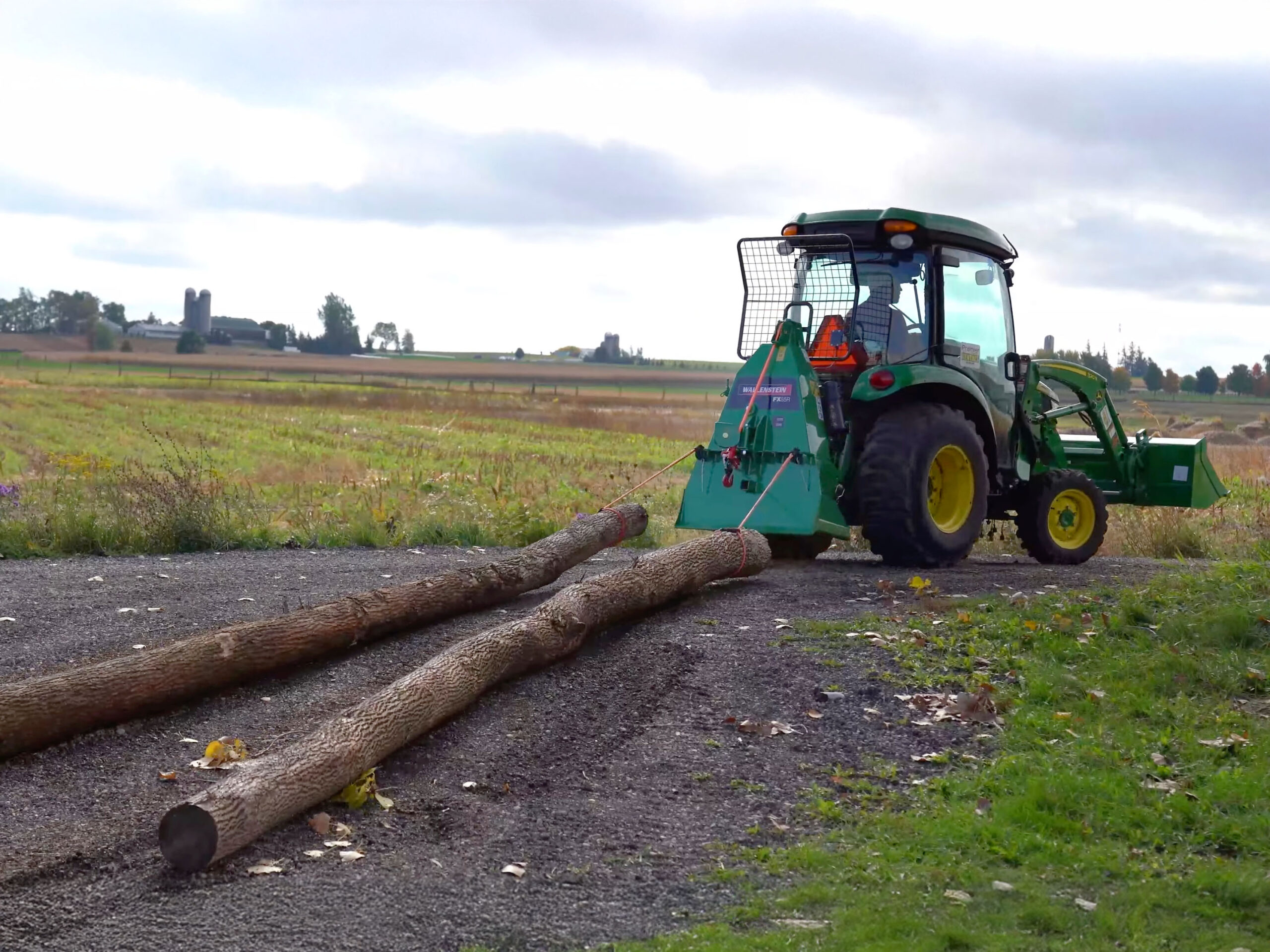 Wallenstein FX85 Skidding Winch for Tractors