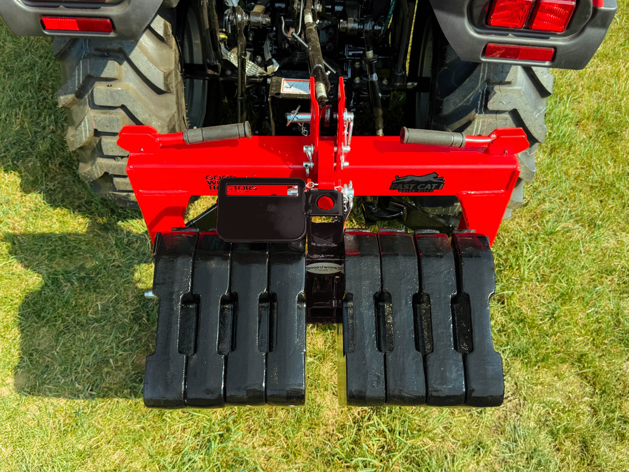 Top View of VersaBracket Counterweight Bundle