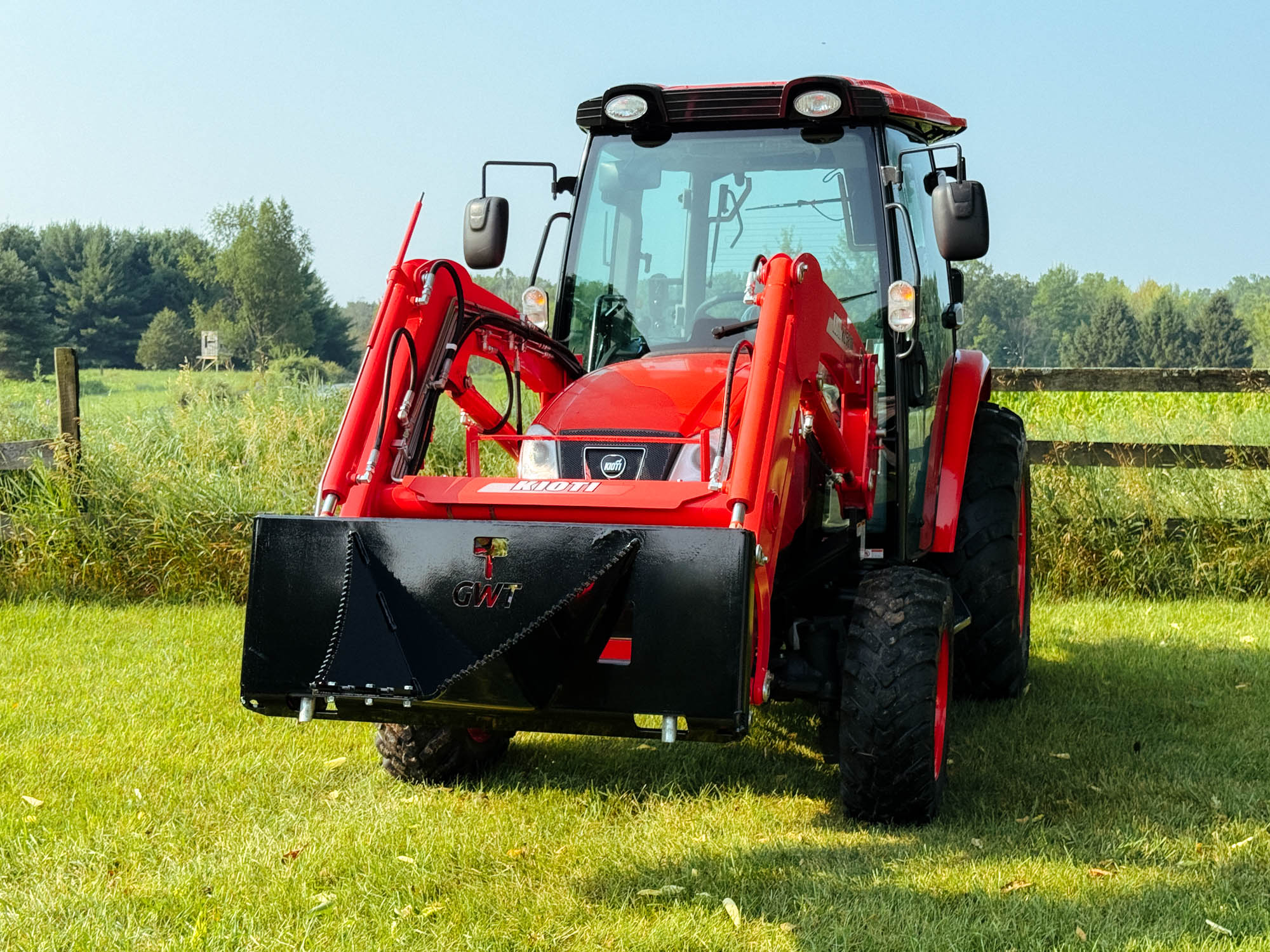 GWT Heavy Duty Wrecker, Stump Bucket