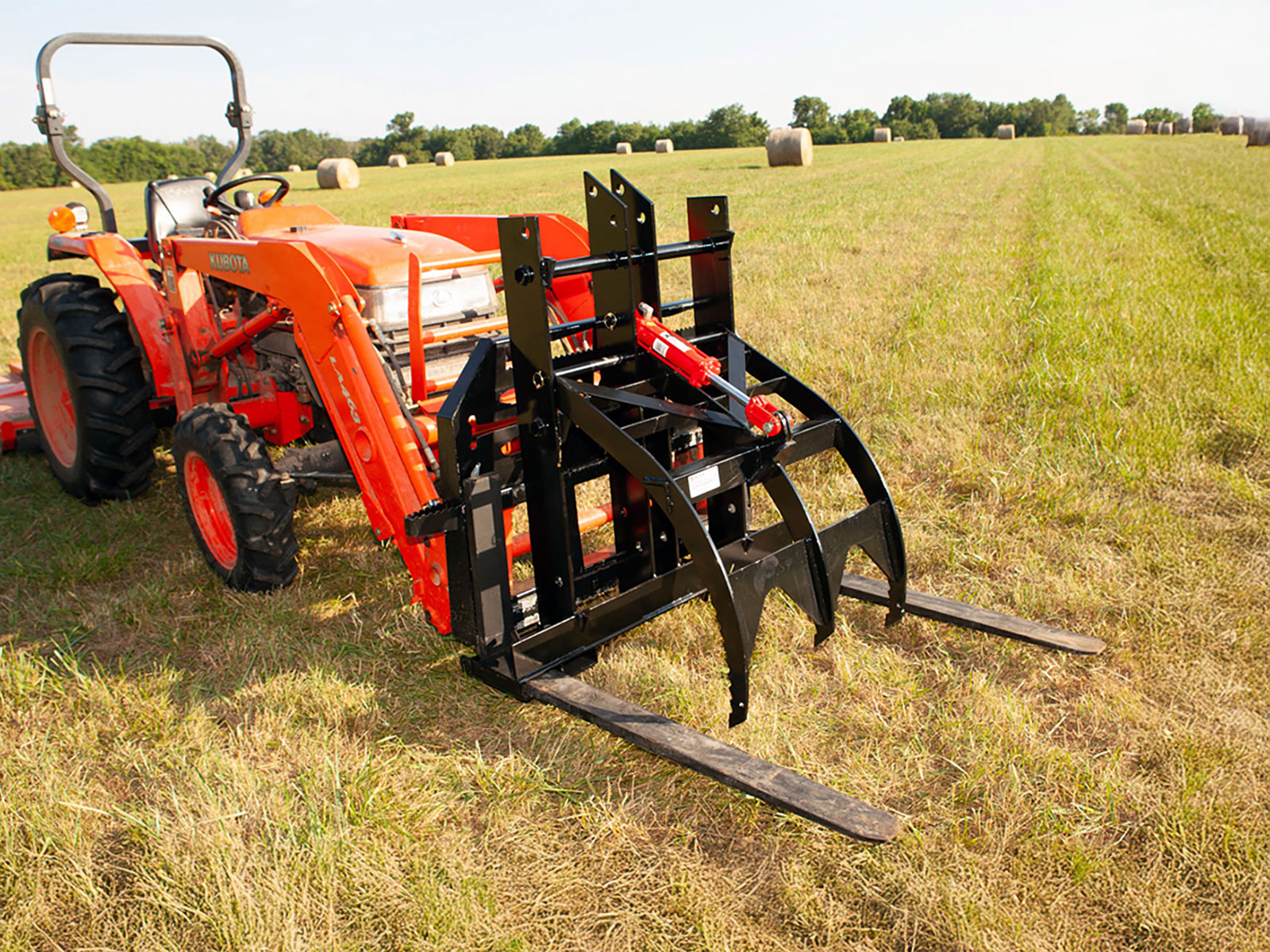 Add-A-Grapple: Pallet Fork Adjustable Height