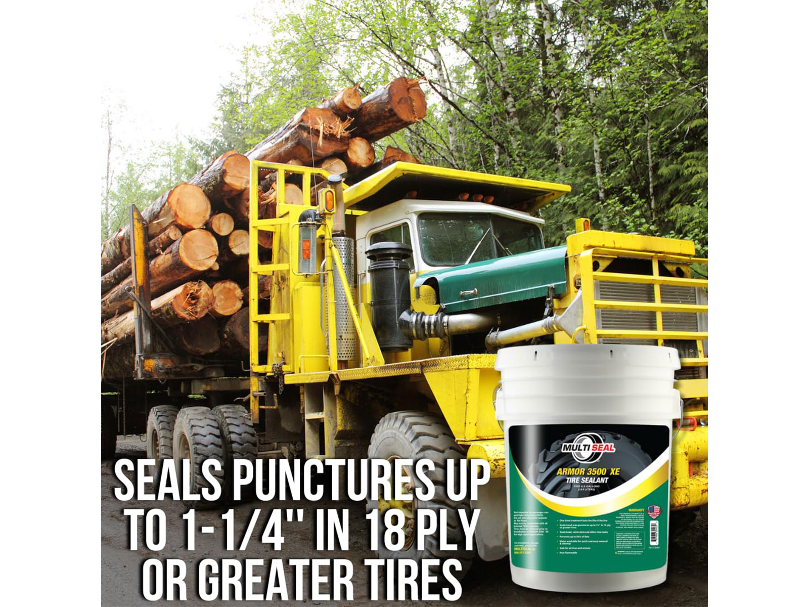 Armor 3500 Seals Tire Punctures Up to 1 1/4" Wide