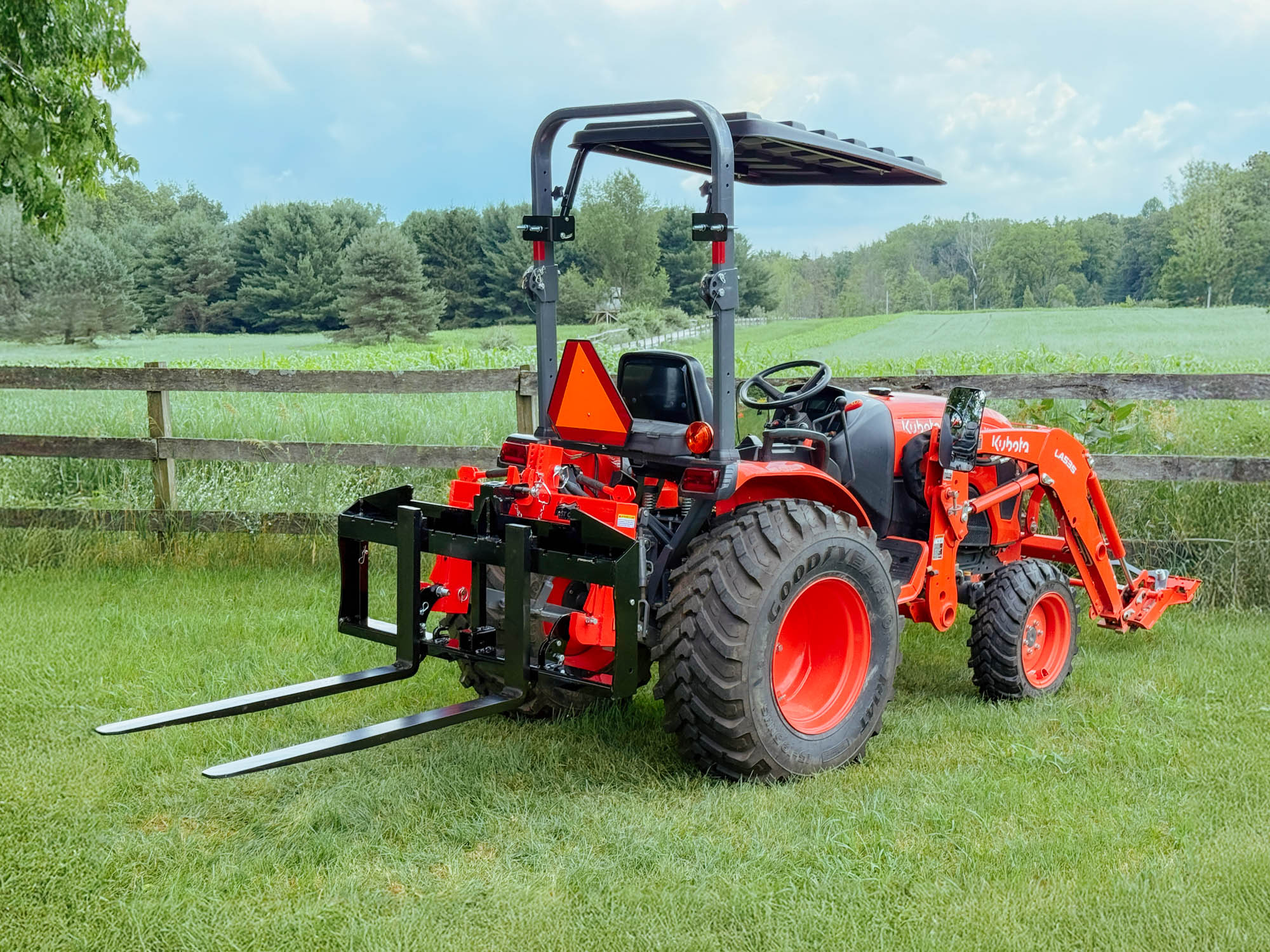 GWT VersaForks on 3-Point Hitch