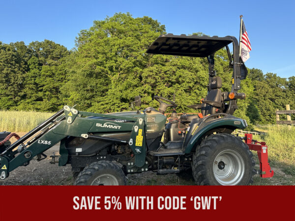 Tractor Flag by X50 on Compact Tractor