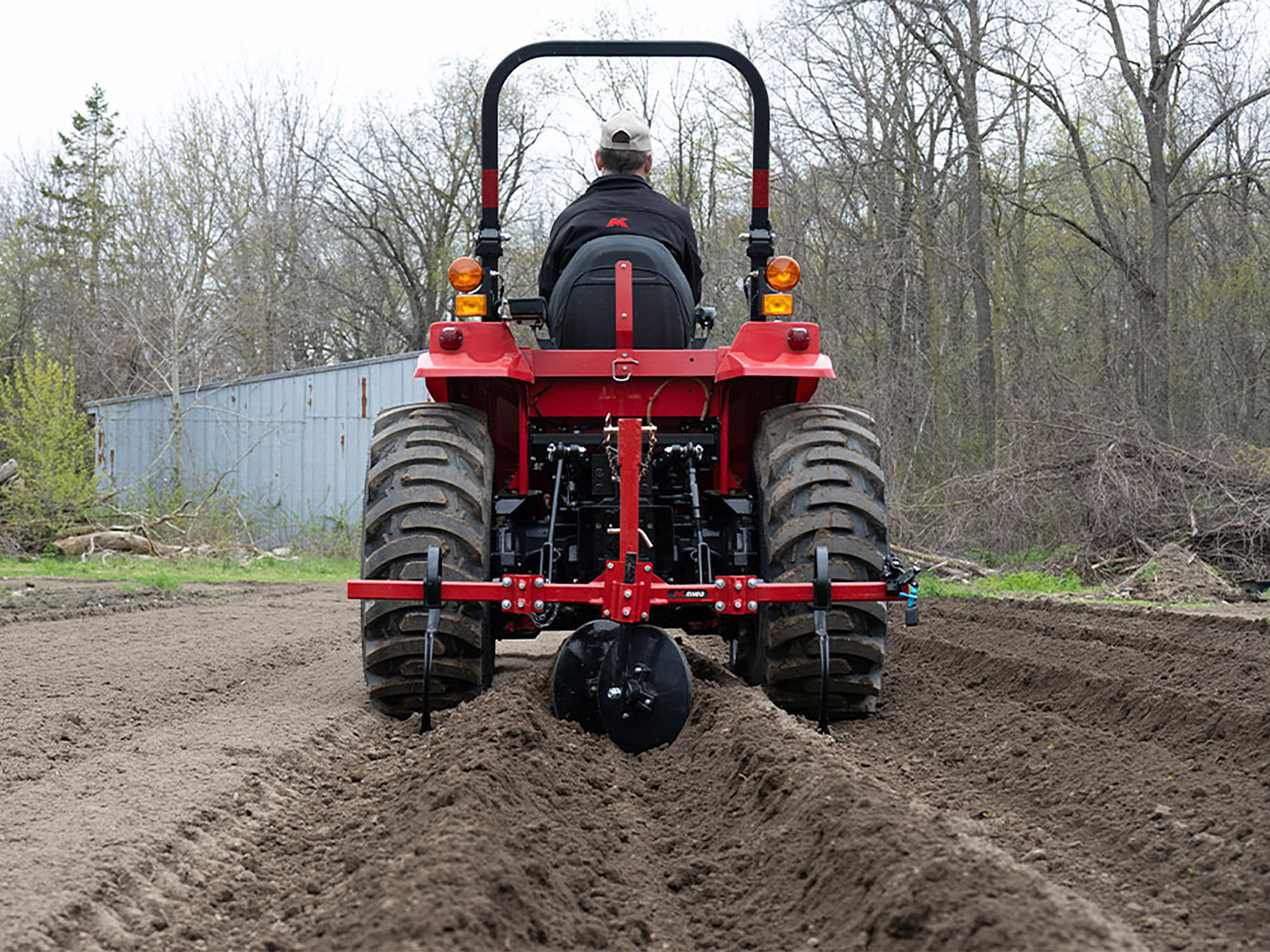 Creating garden beds with the MK Martin Bedder Hiller