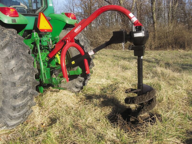 Worksaver 925 Industrial Series 3-Point Post Hole Digger