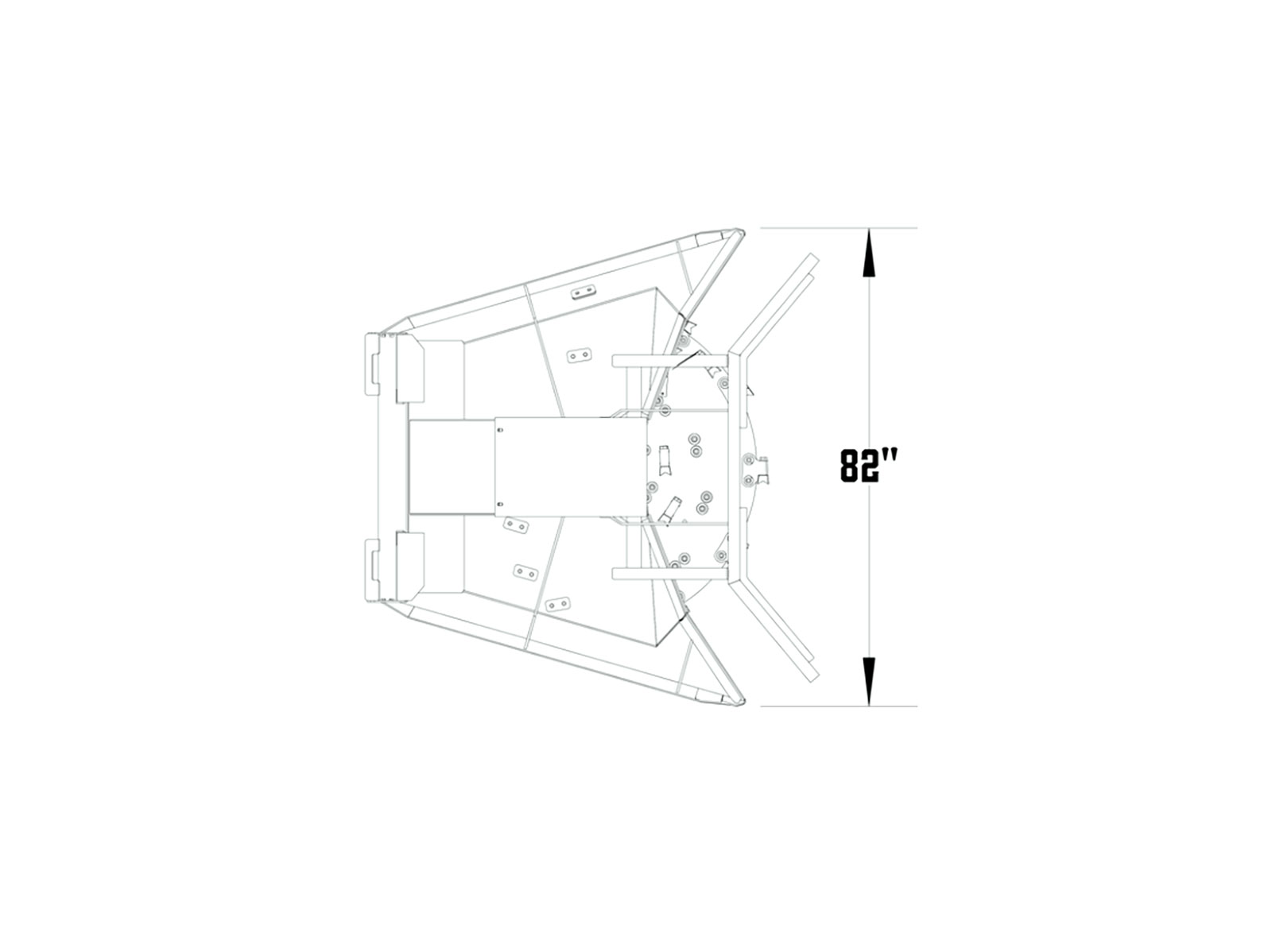 60" Forestry Mulcher Overall Width