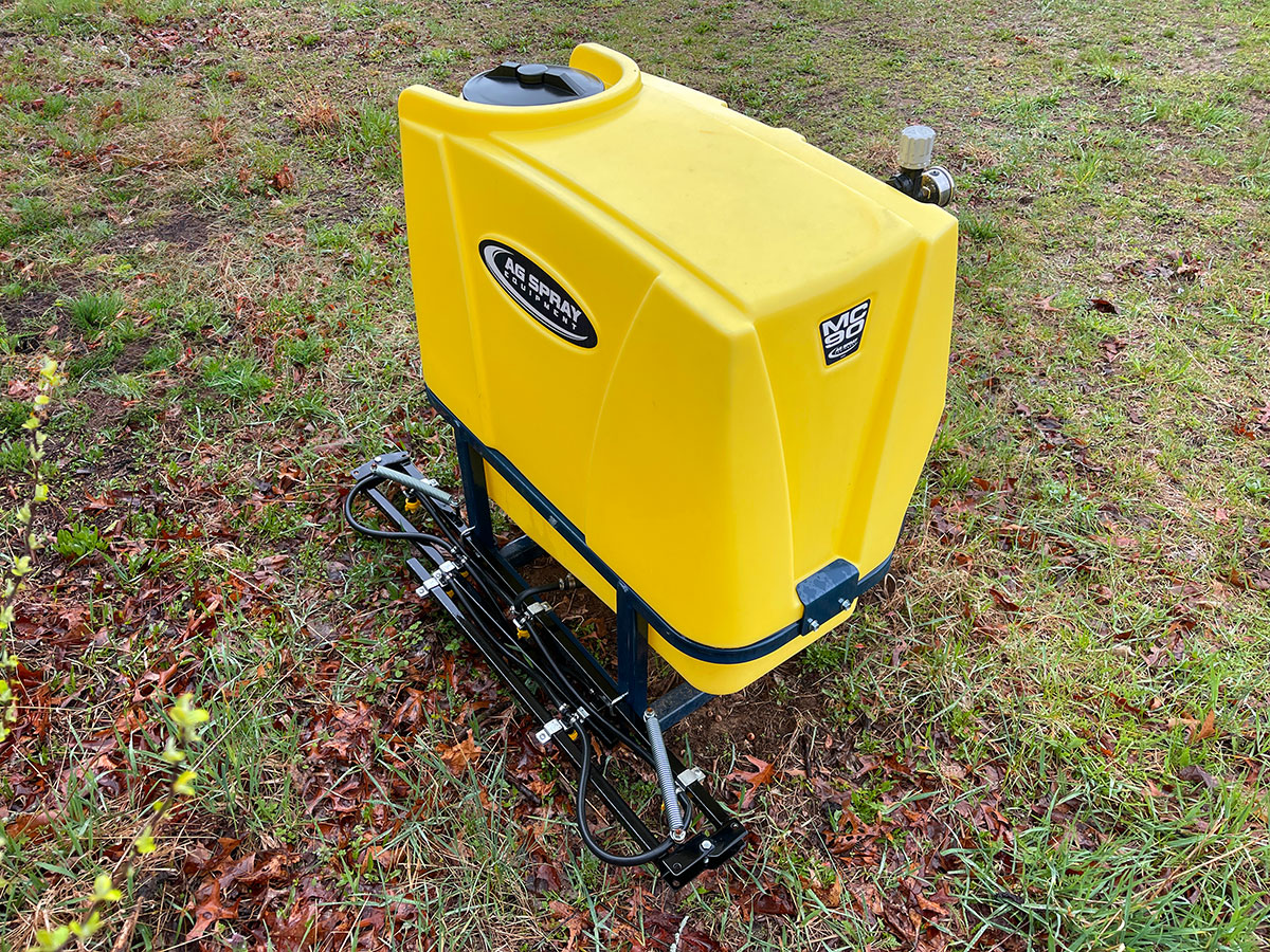 Ag Spray 90 Gallon 3-Point Sprayer Back Right