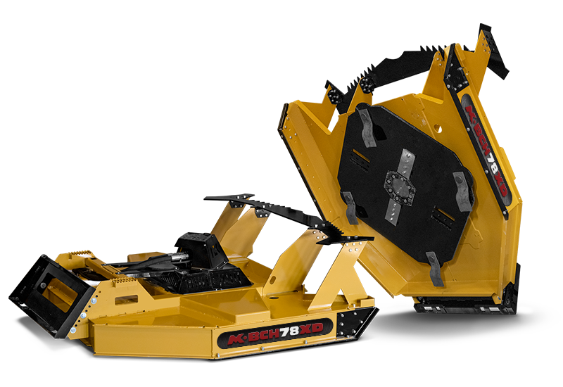 Extreme Duty Brush Cutter with optional mulching knives