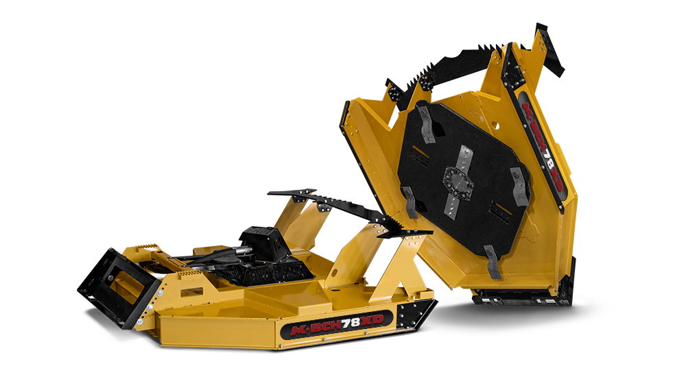 Extreme Duty Brush Cutter with optional mulching knives