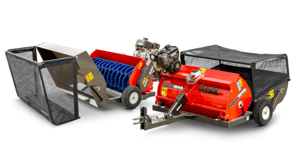 Pull Behind Lawn Sweeper by MK Martin