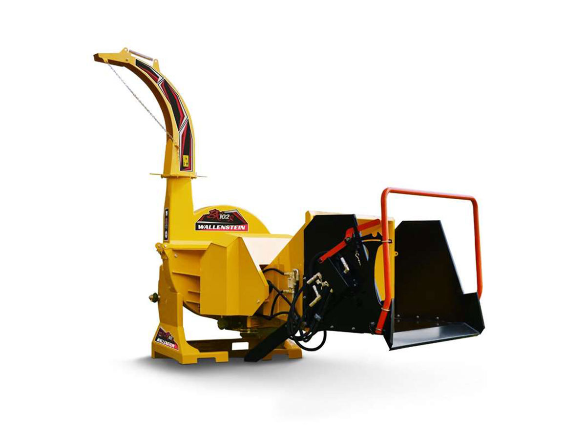 Wallenstein Hydraulic Feed PTO Wood Chipper BX102R