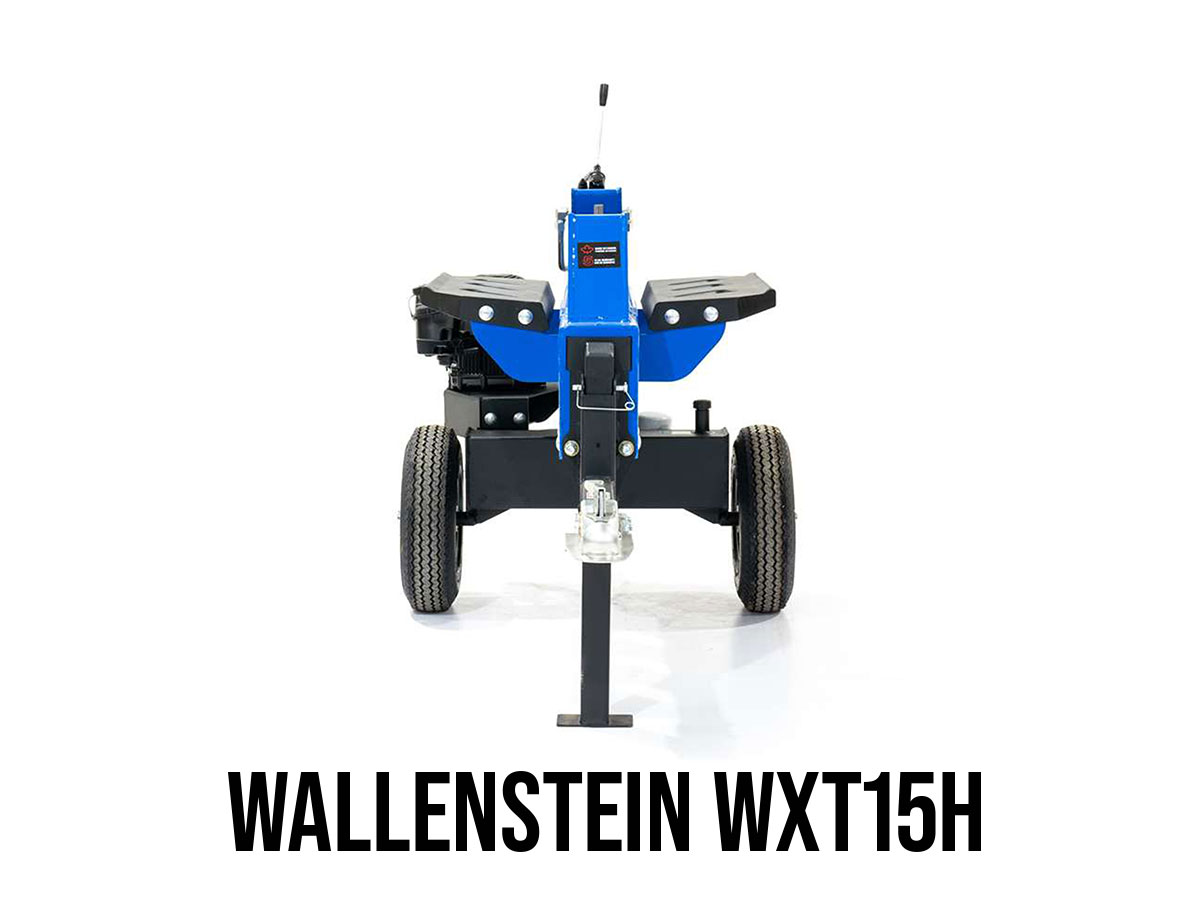 Wallenstein EXT15H 15 Ton Log Splitter, Front View