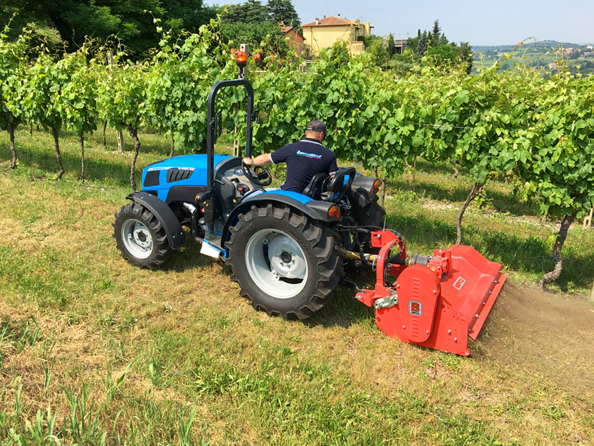 BEFCO Hurricane H40 Flail Mower in Action