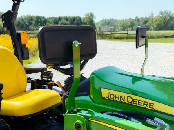 GWT Bolt-On Mirror Bracket for John Deere Loaders
