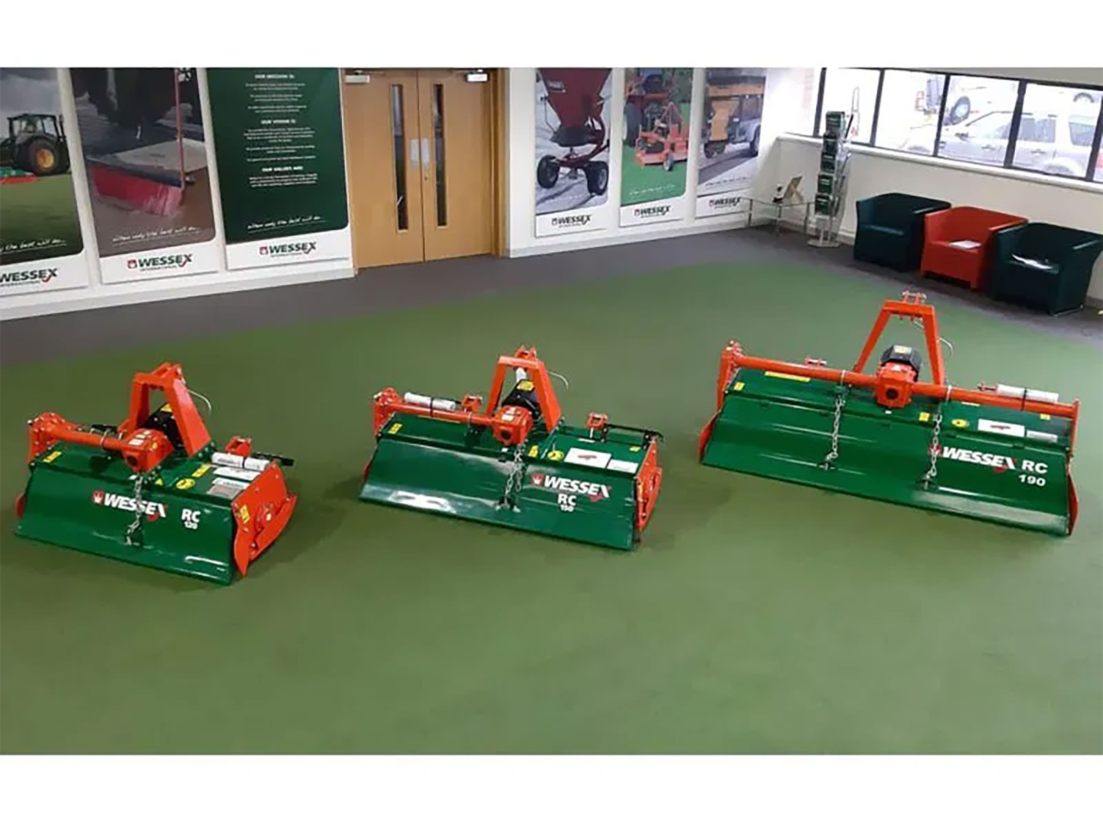 Wessex RC Rotavators (3-Point Tillers)