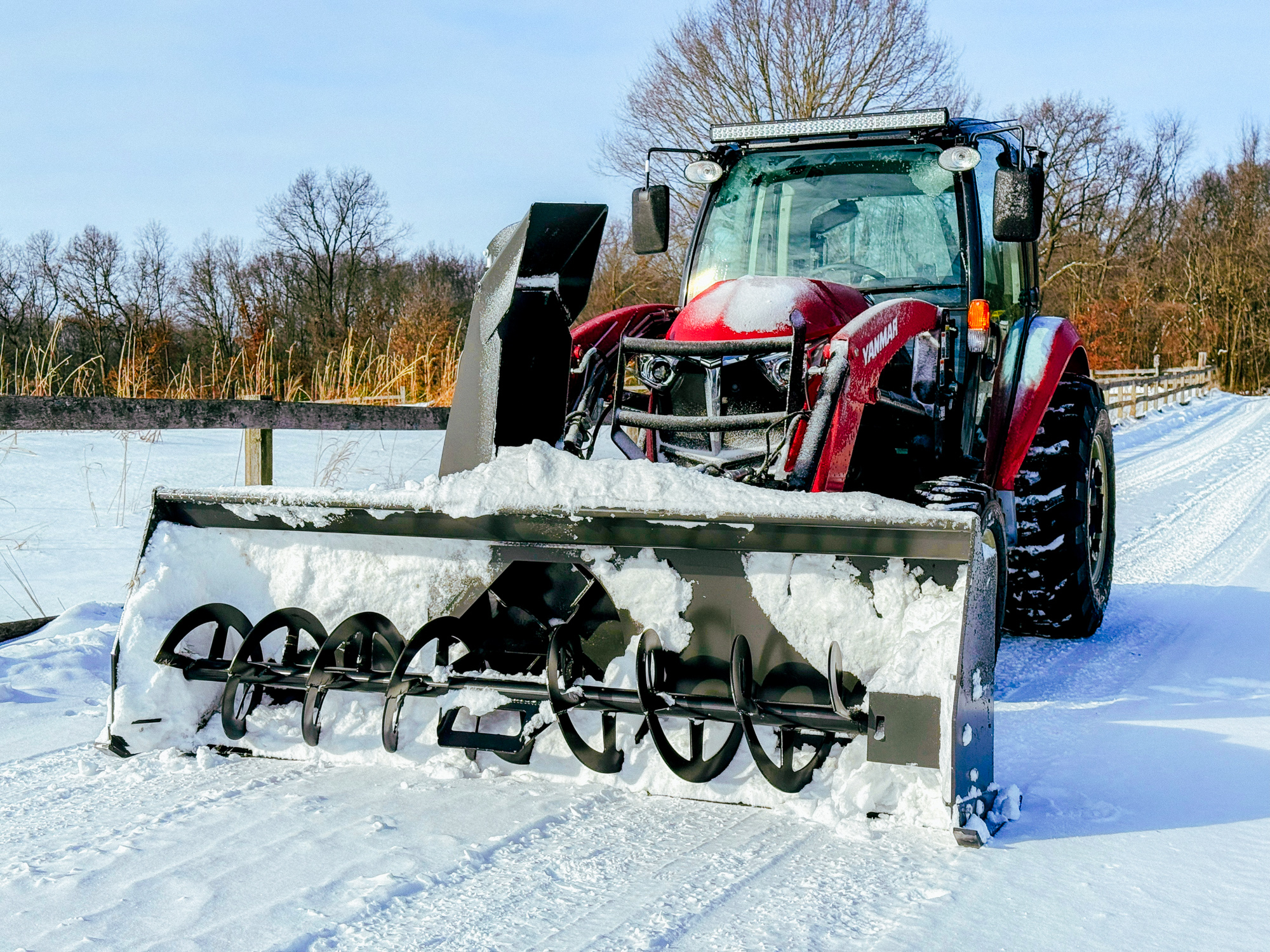 IronCraft Snow Cannon Hydraulic Snow Blower