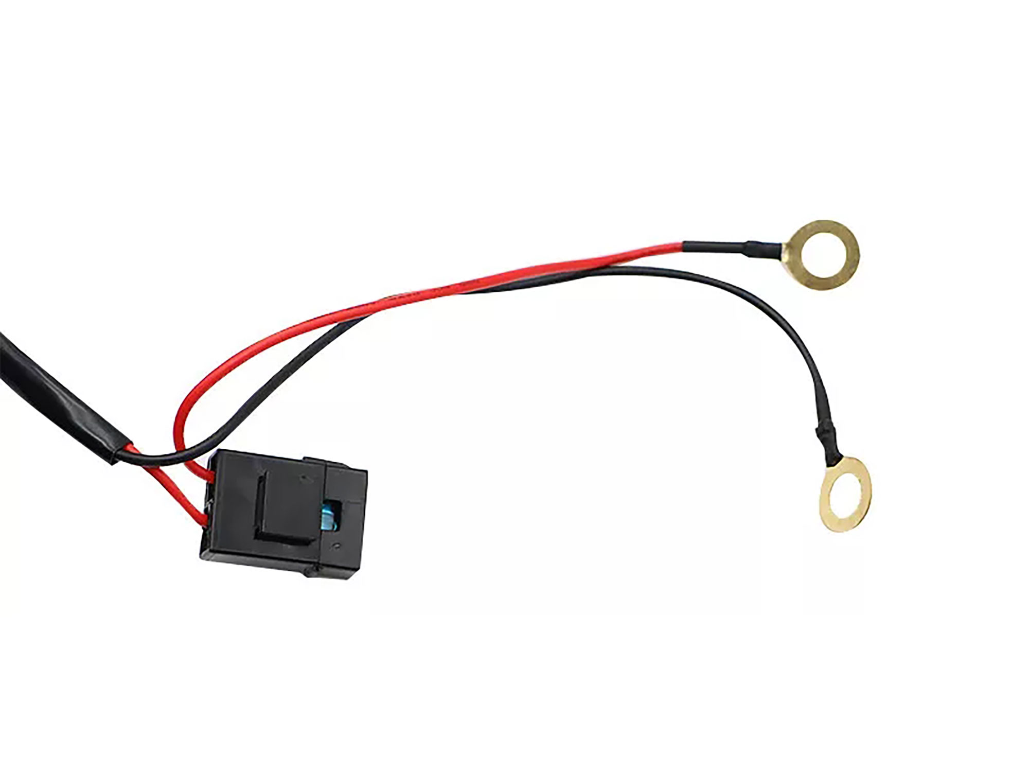 Battery Connection with Fuse on Wiring Harness