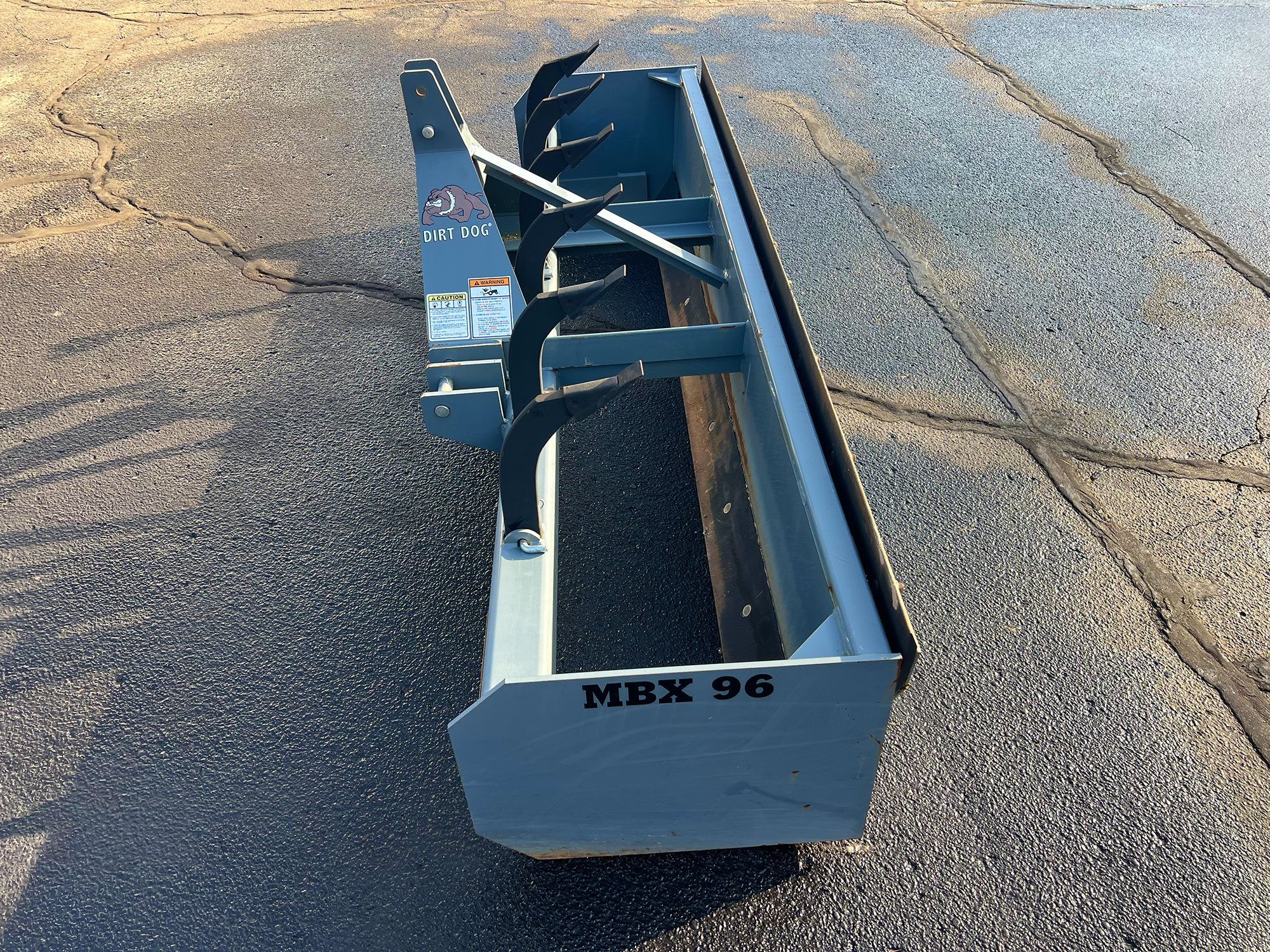 Used Dirt Dog MBX96 Box Blade