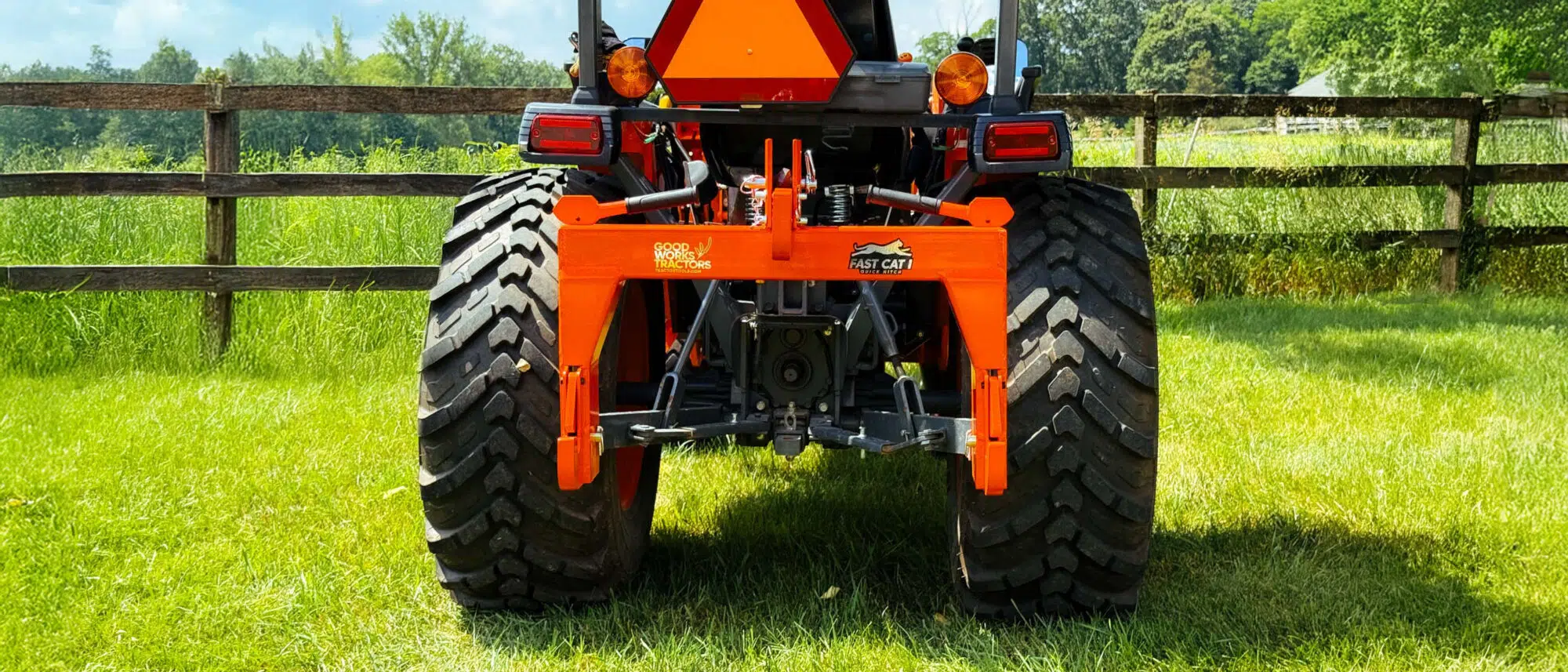GWT Fast Cat I Quick Hitch in Orange
